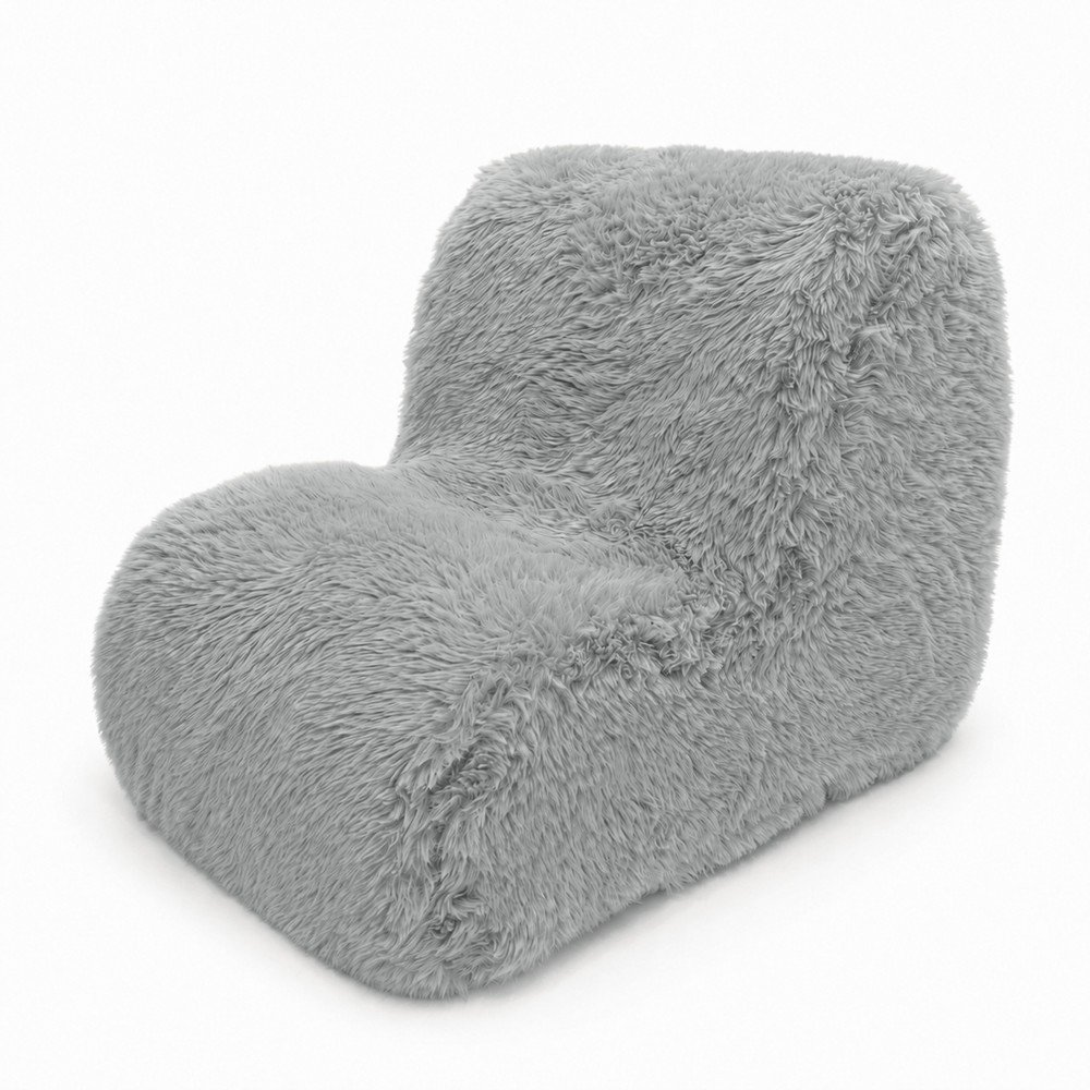 Fehér gyerek fotel Mammoth – Meowbaby