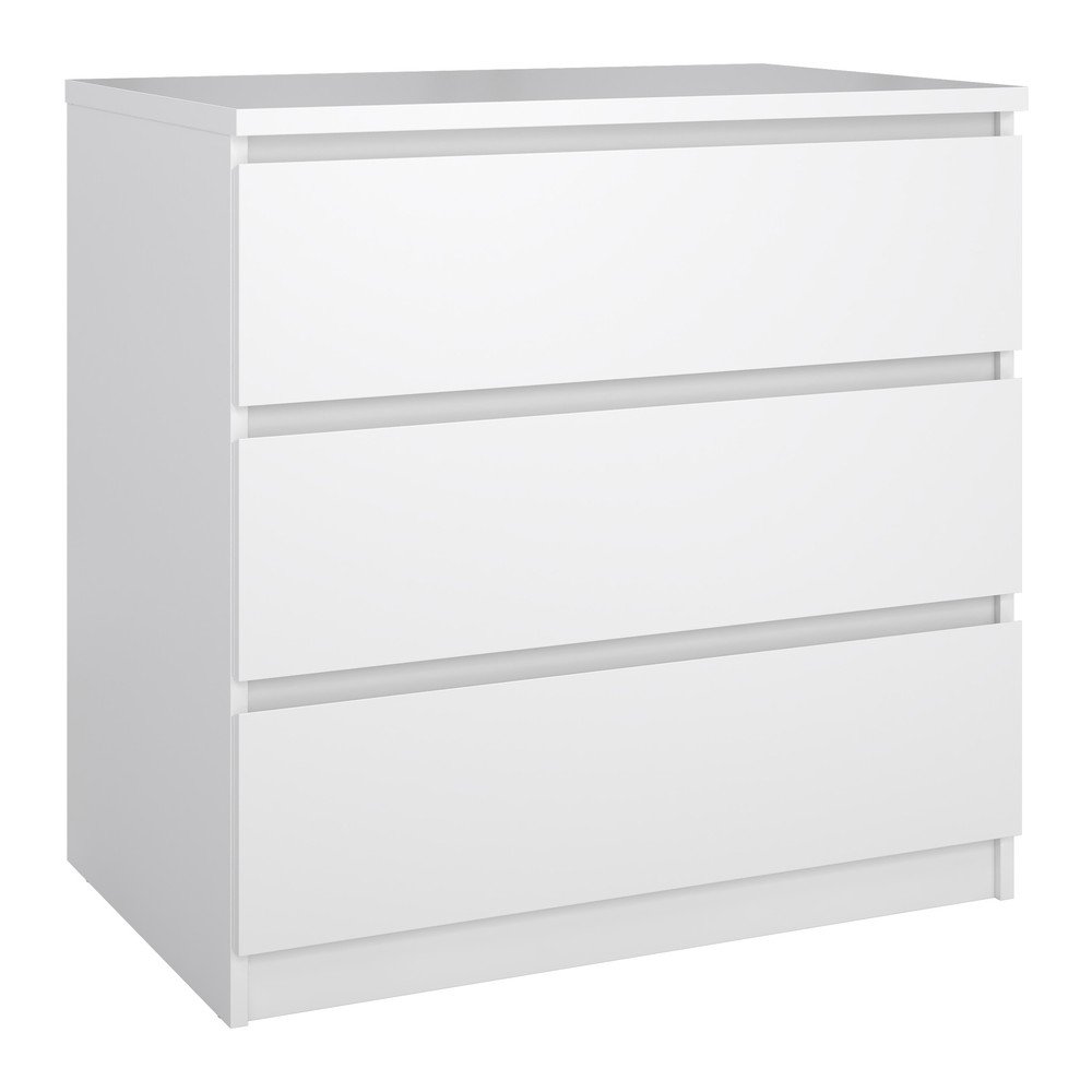 Fehér komód 77x76x50 cm Naia – Tvilum