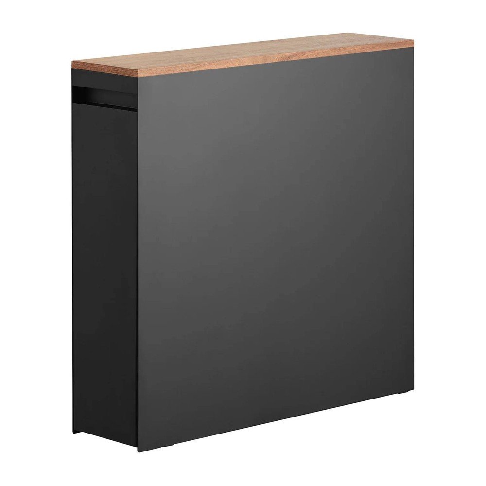 Fekete fém fürdőszobai polcos állvány 14x55 cm Tower – YAMAZAKI