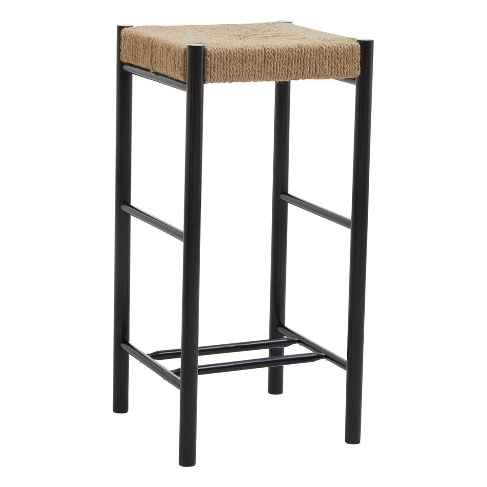 Fekete-natúr színű bükkfa bárszék (ülésmagasság 72 cm) Bandar – Premier Housewares
