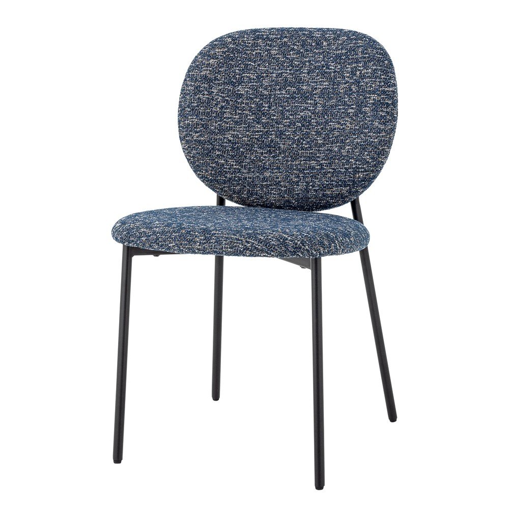 Kék textil étkezőszék Percey – Bloomingville