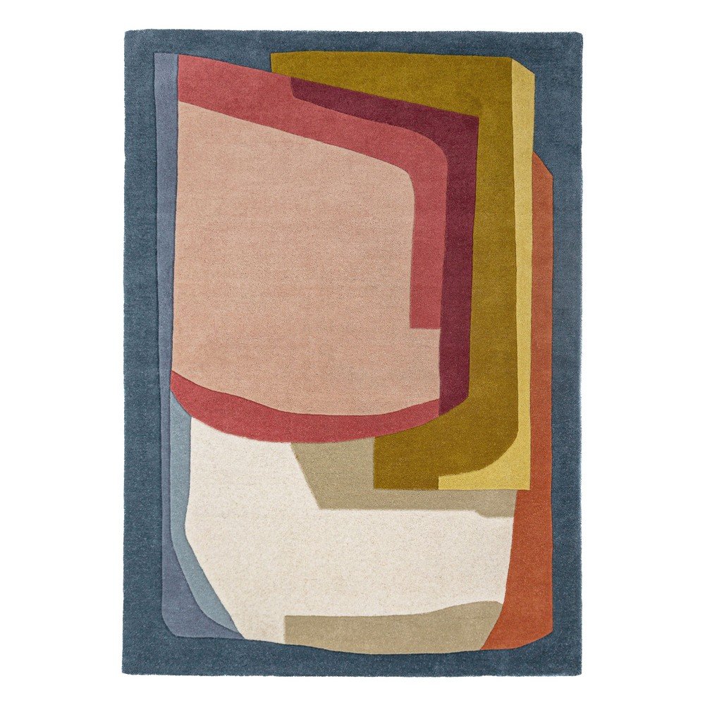 Kézi szövésű gyapjú szőnyeg 140x200 cm Elwin Wool – Flair Rugs