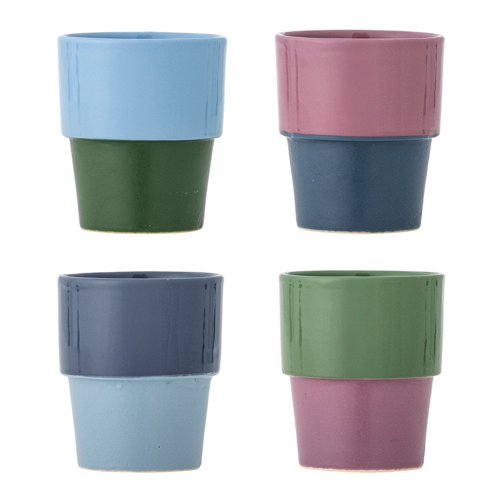 Kőedény csésze szett 4 db-os cappucinóhoz 150 ml Ewan – Bloomingville