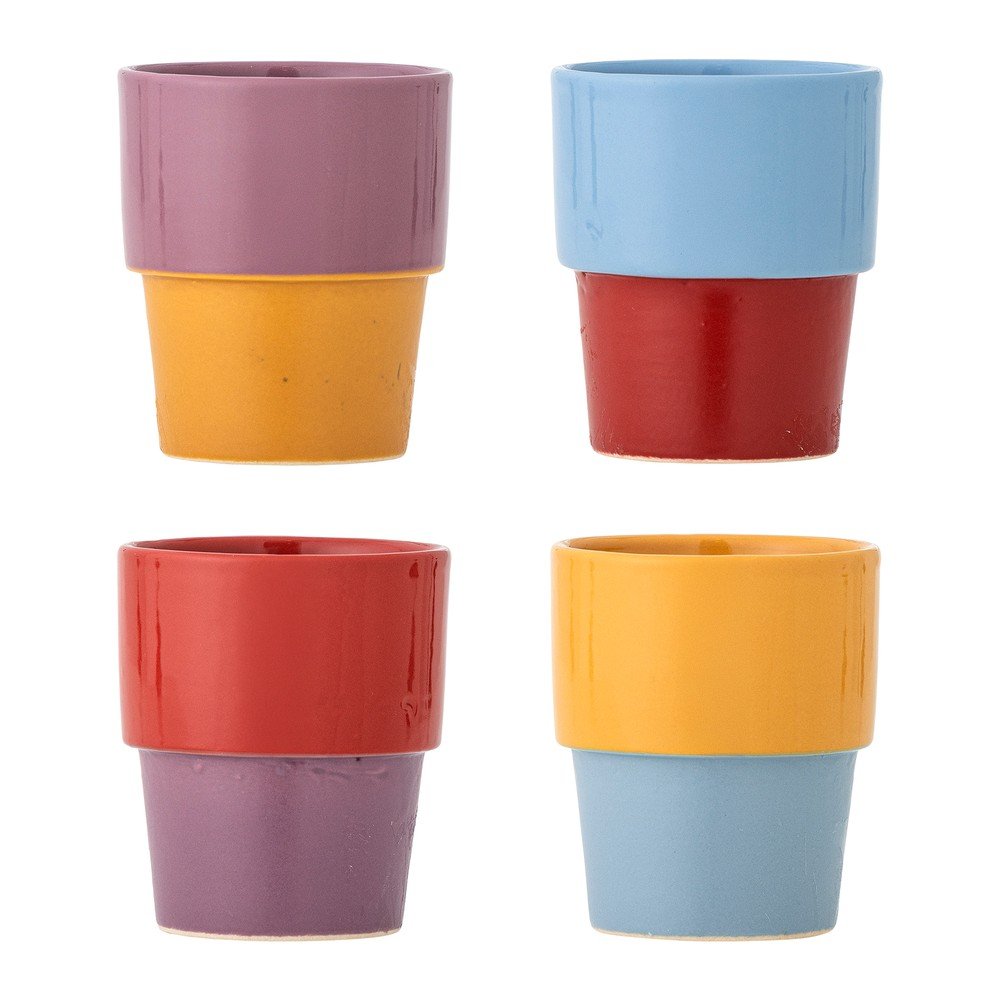 Kőedény csésze szett 4 db-os cappucinóhoz 150 ml Ewan – Bloomingville