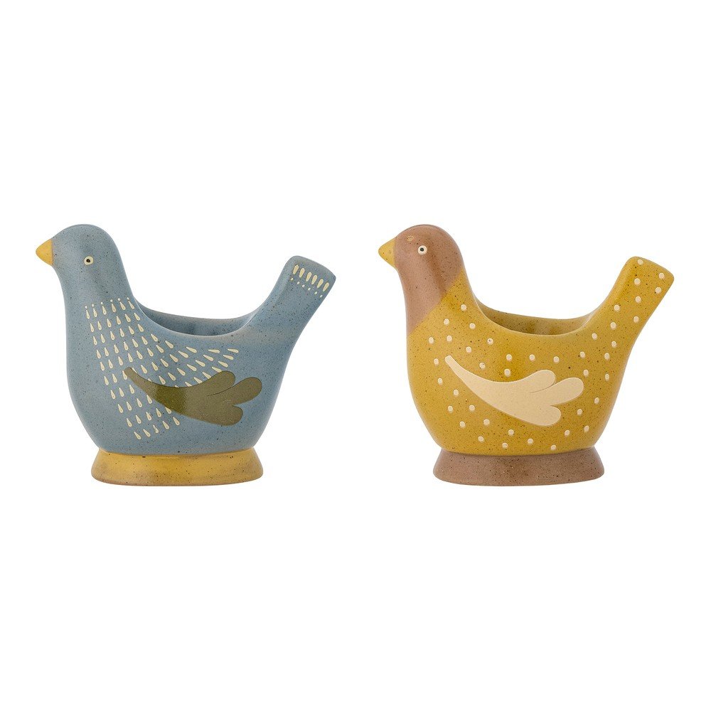Kőedény lágytojás tartó szett 2 db-os Birdy – Bloomingville