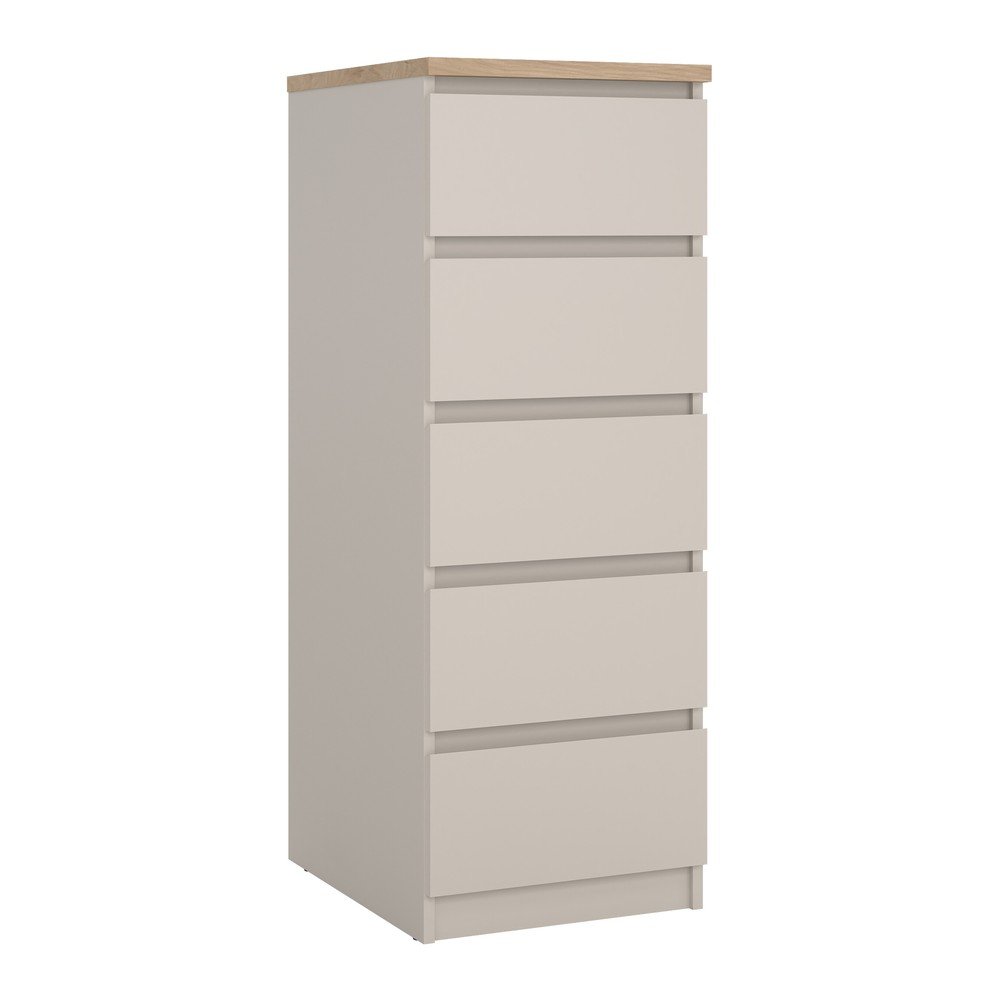 Krémszínű komód 40x111x50 cm Naia – Tvilum