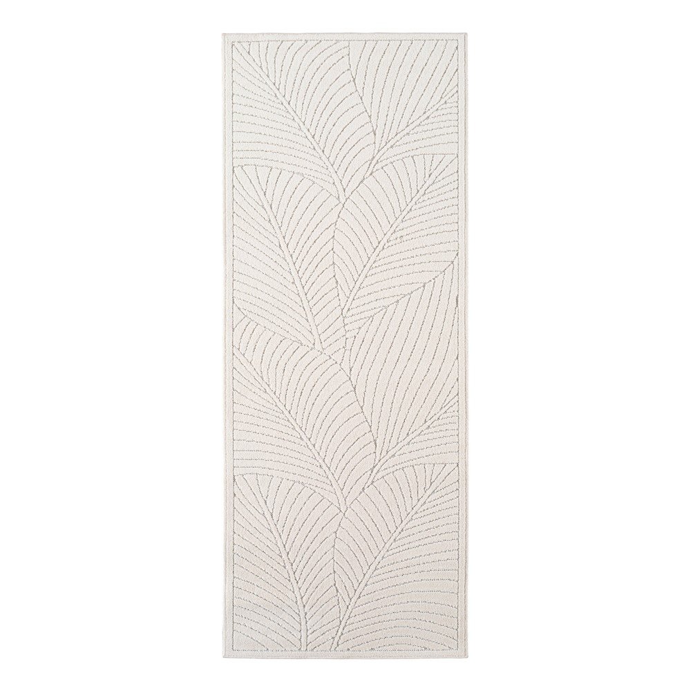 Krémszínű kültéri-beltéri futószőnyeg 80x250 cm Nova 1203 – Ayyildiz Carpets