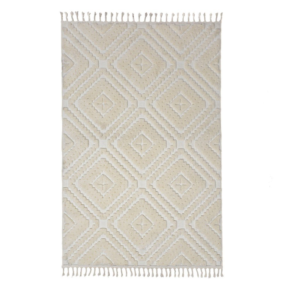 Krémszínű szőnyeg 200x300 cm Diomara – Flair Rugs