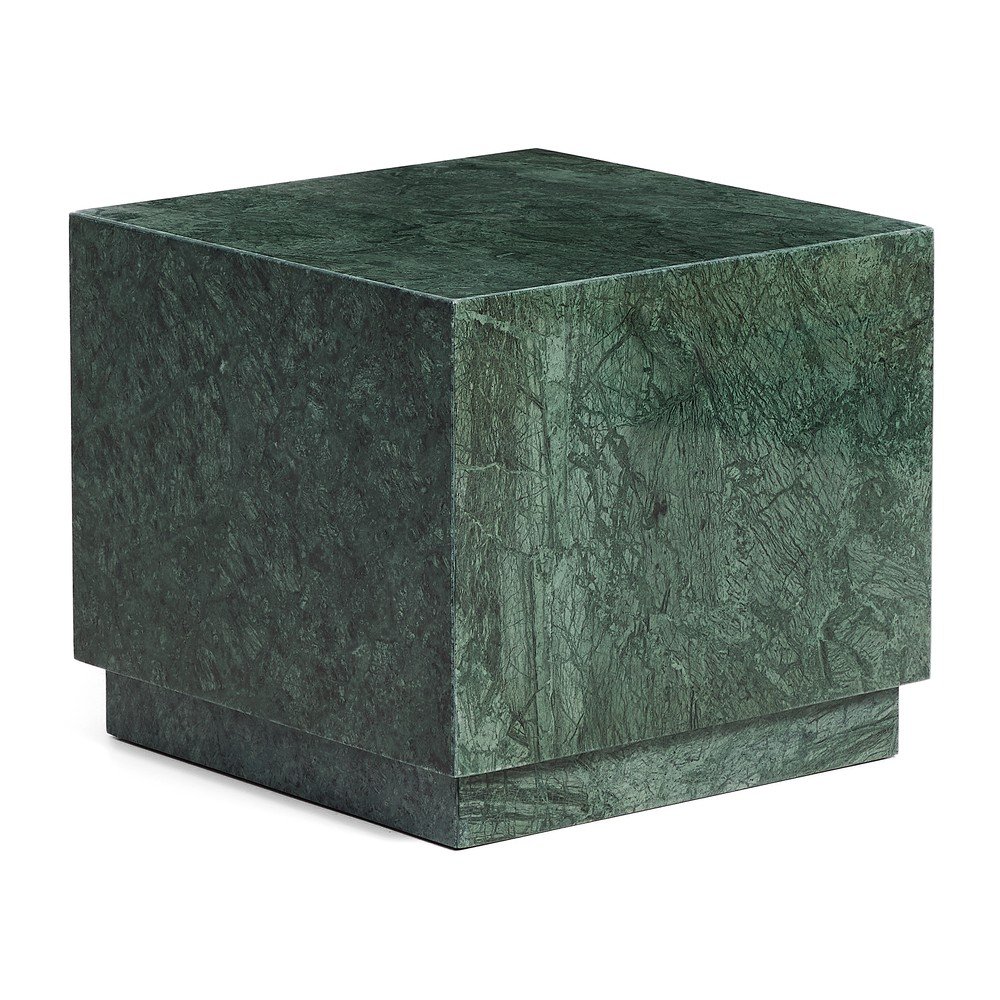 Márvány tárolóasztal 40x40 cm Sorein – Kave Home