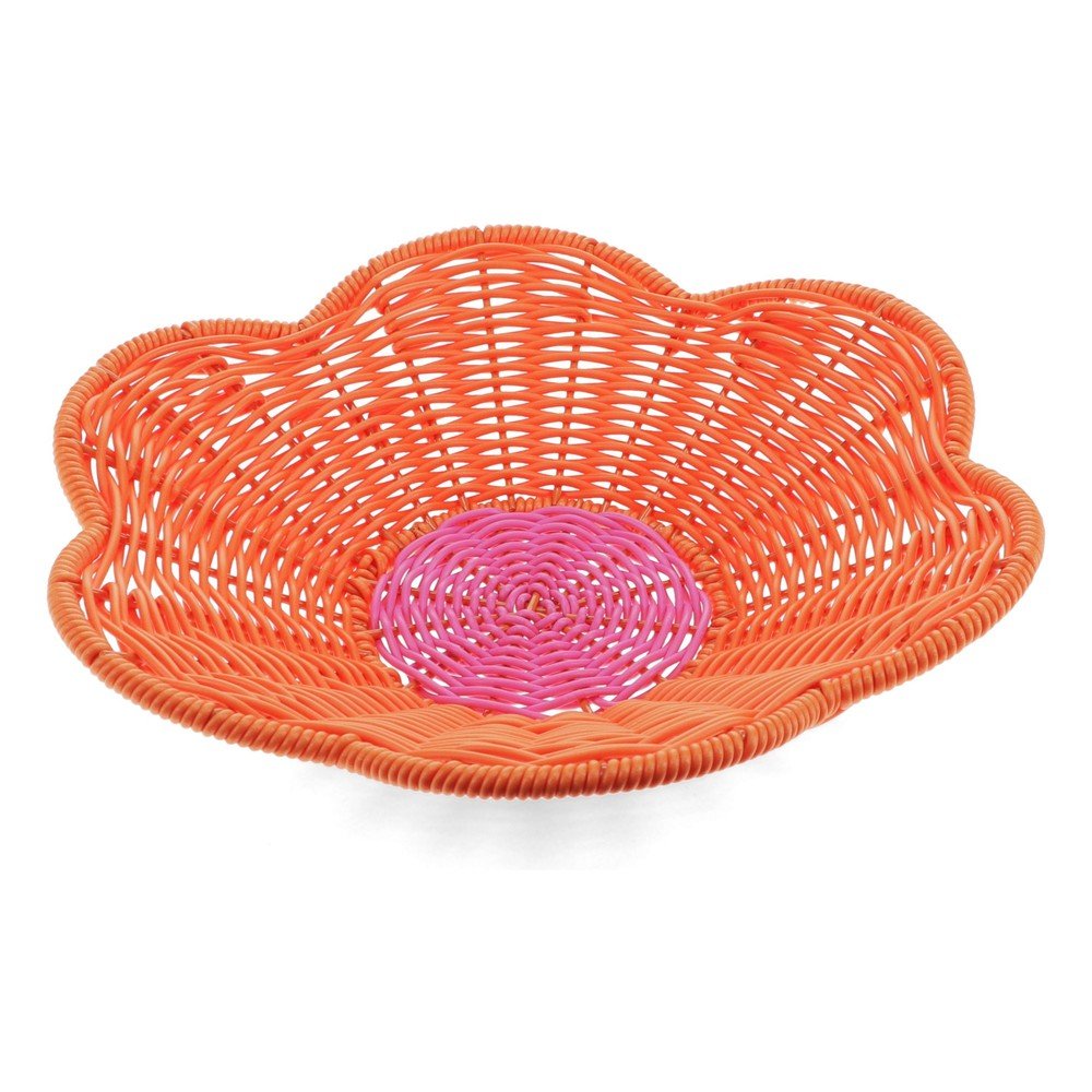Műanyag gyümölcsös kosár Flower – Rex London