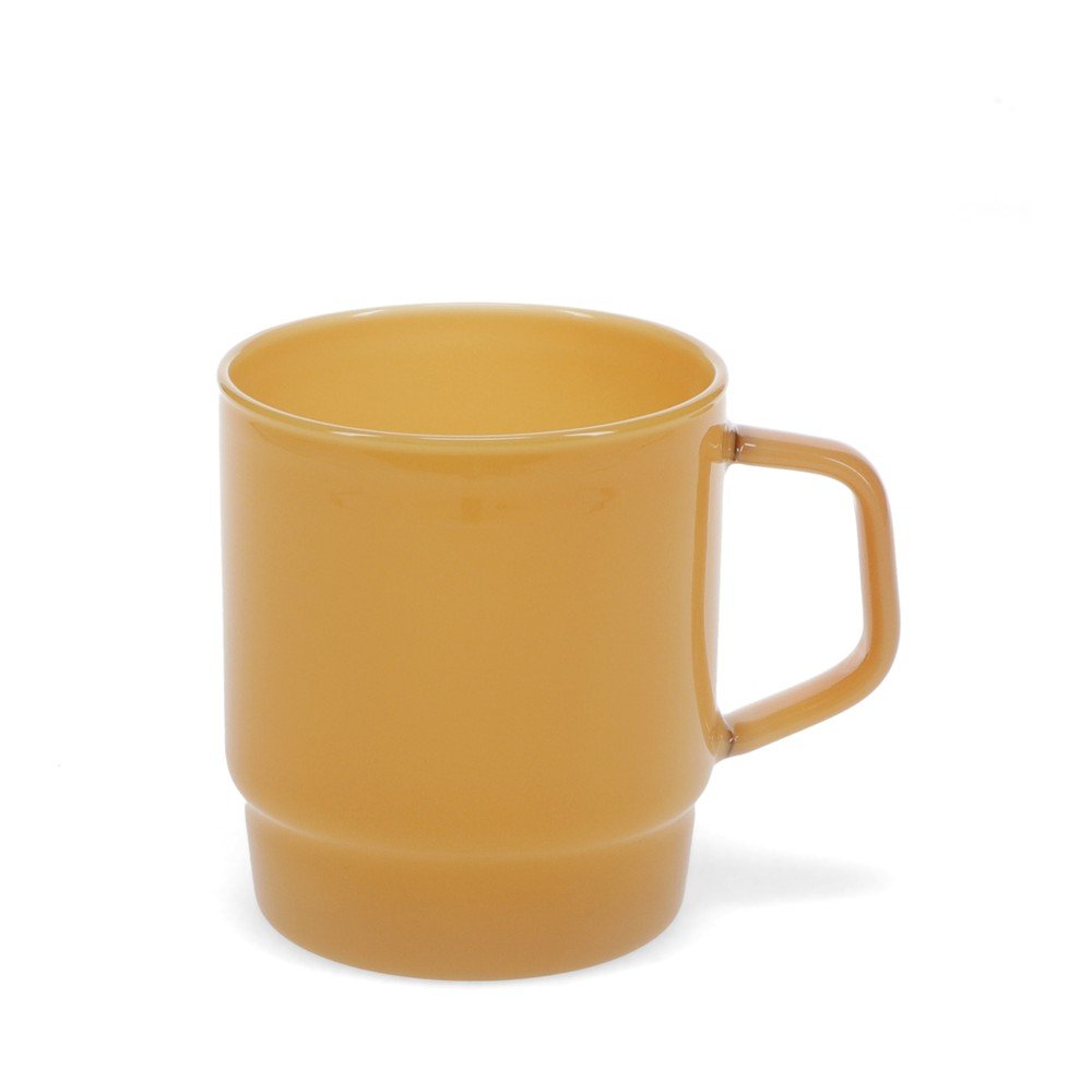 Mustársárga üveg bögre 280 ml – Rex London