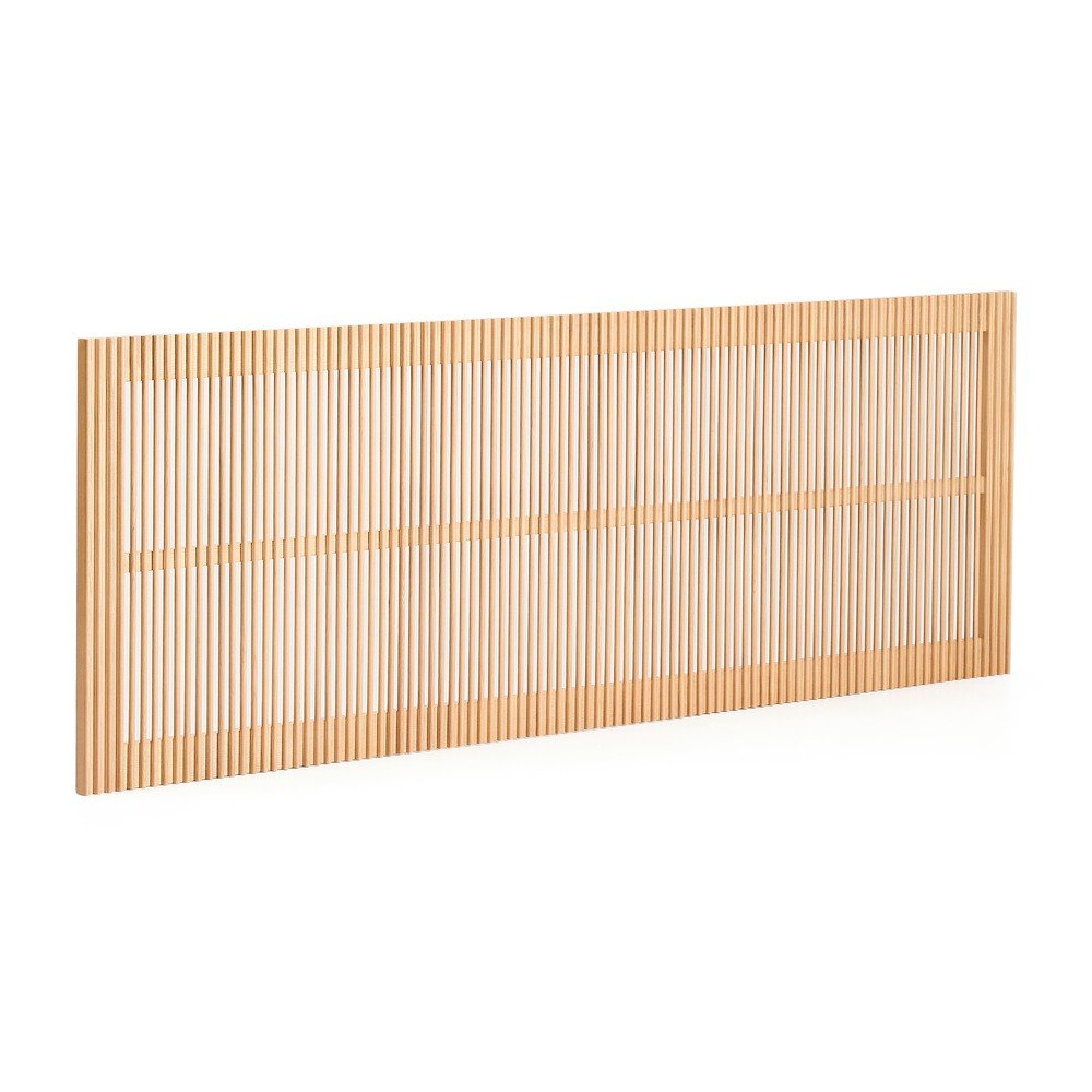 Natúr színű kőrisfa ágytámla 195x70 cm Beyla – Kave Home