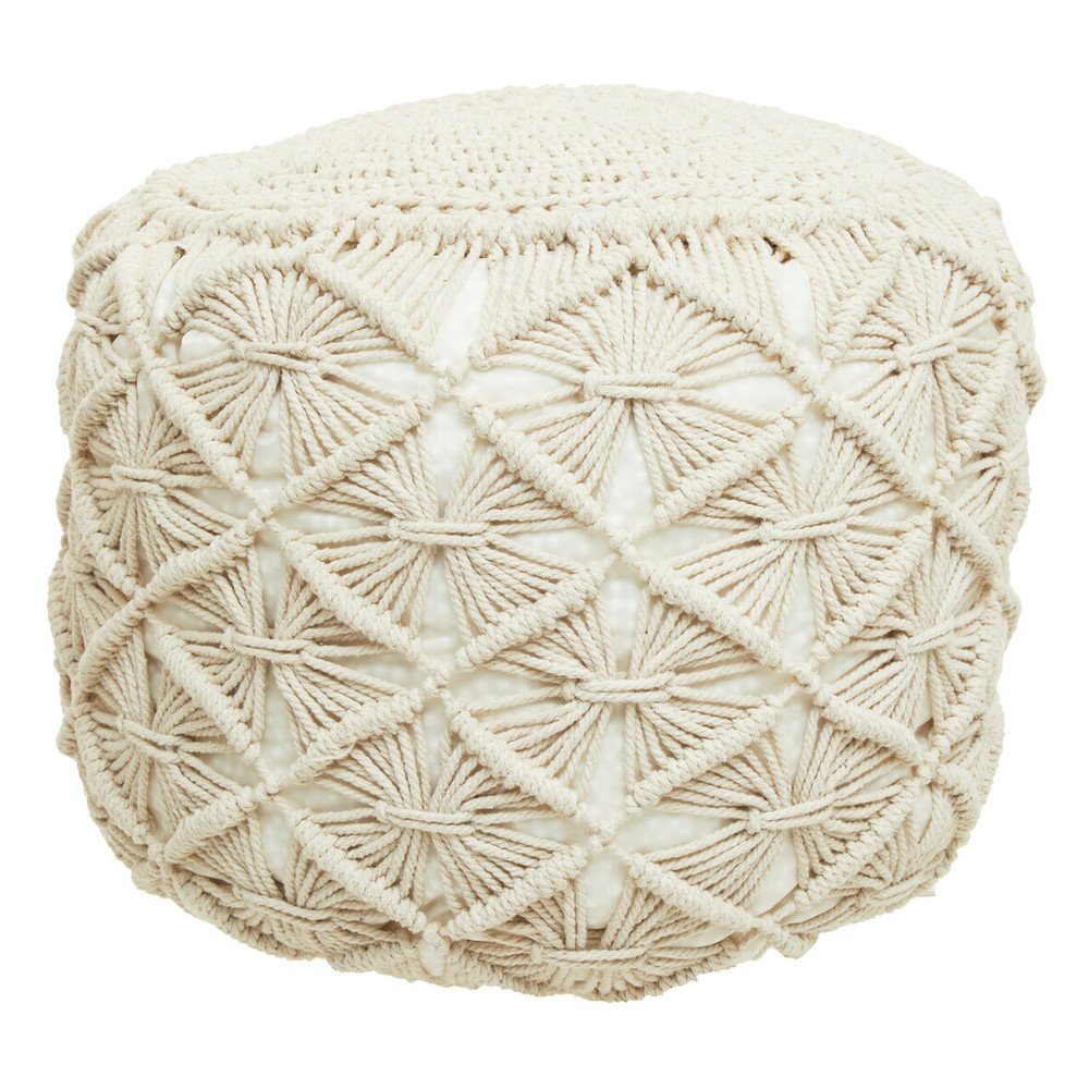 Natúr színű puff West Village – Premier Housewares