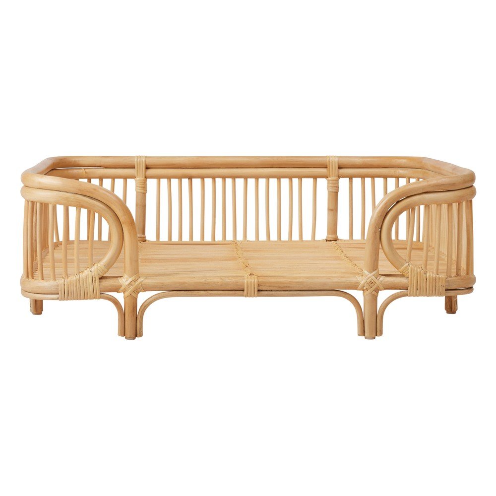 Natúr színű rattan fekhely kutyáknak 88x69 cm Otto – OYOY Living Design