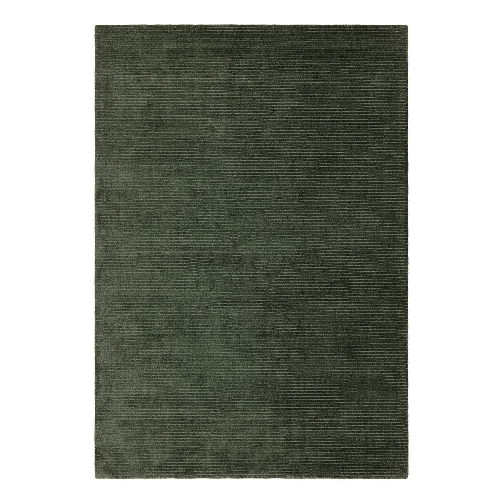 Sötétzöld kézi szövésű szőnyeg 160x230 cm – Asiatic Carpets