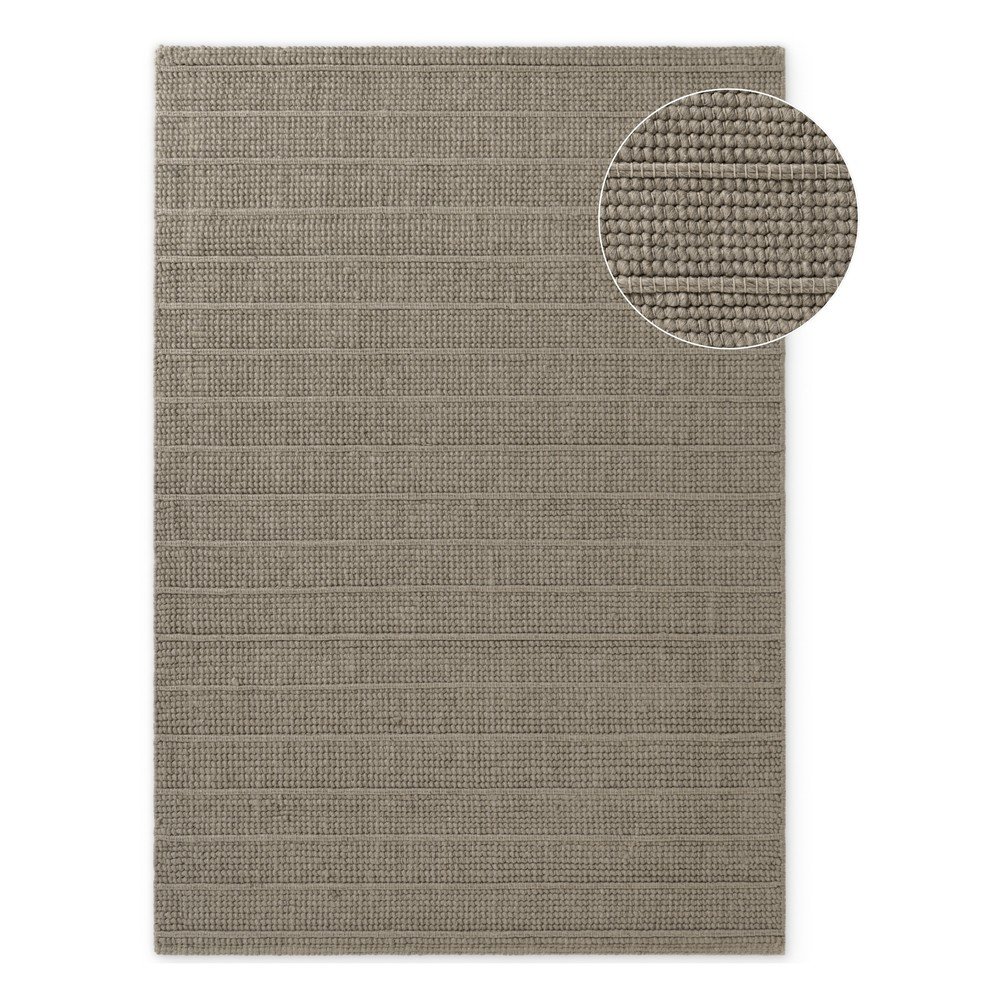 Szürke kézi szövésű gyapjú szőnyeg 120x170 cm Camden Parker – Ted Baker