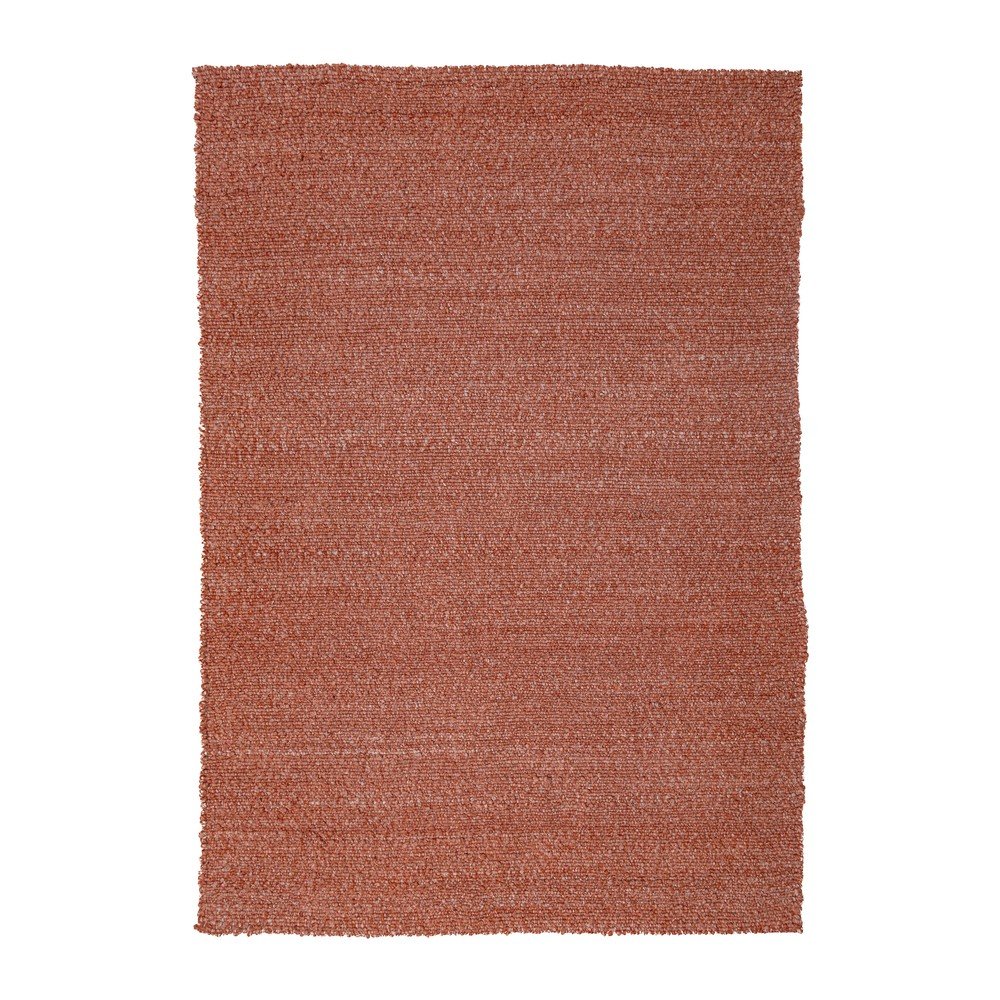 Terrakotta színű kézi szövésű szőnyeg 120x170 cm Finley – Flair Rugs