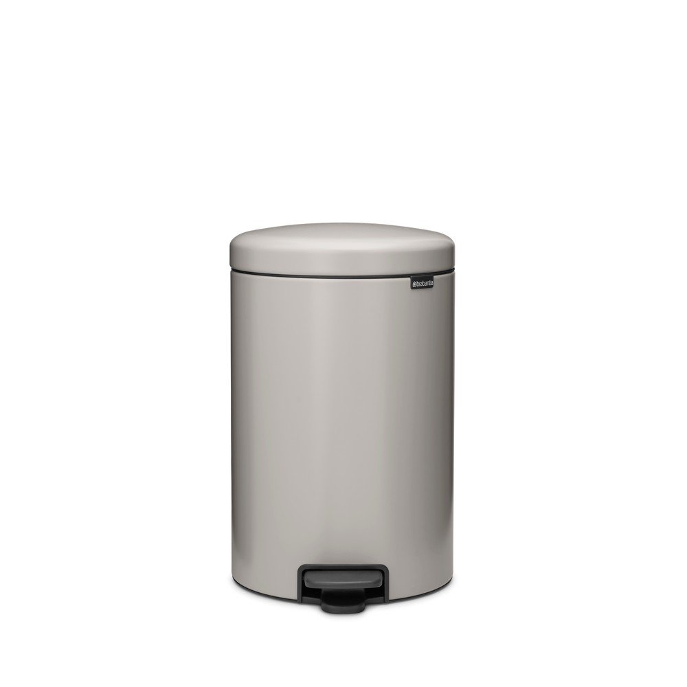 Világosszürke acél pedálos szemetes 20 l NewIcon – Brabantia
