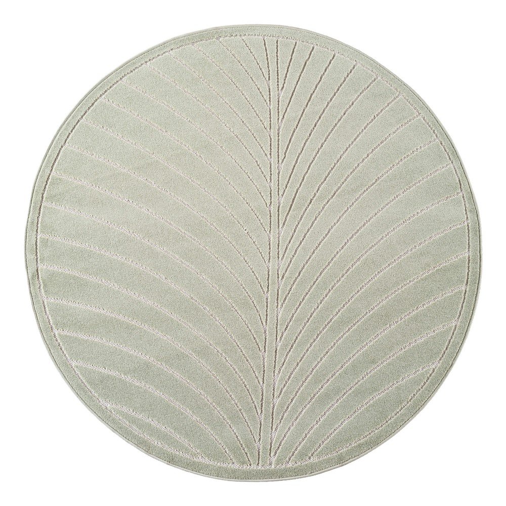 Zöld kerek kültéri-beltéri szőnyeg ø 160 cm Nova 1204 – Ayyildiz Carpets