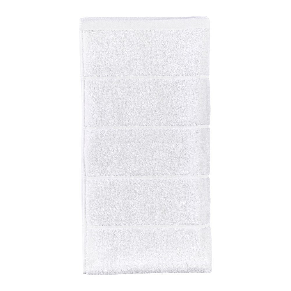 Fehér frottír pamut fürdőlepedő 70x140 cm Sauna – Zone