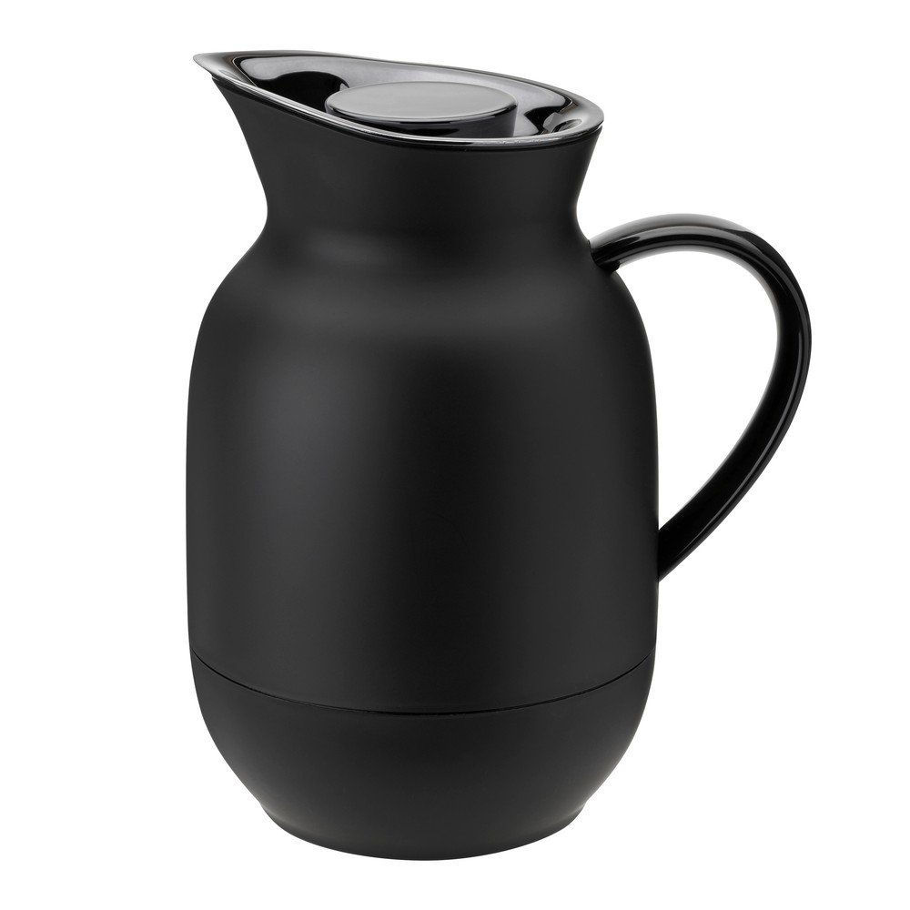 Fekete műanyag thermo kancsó 1 l Amphora – Stelton