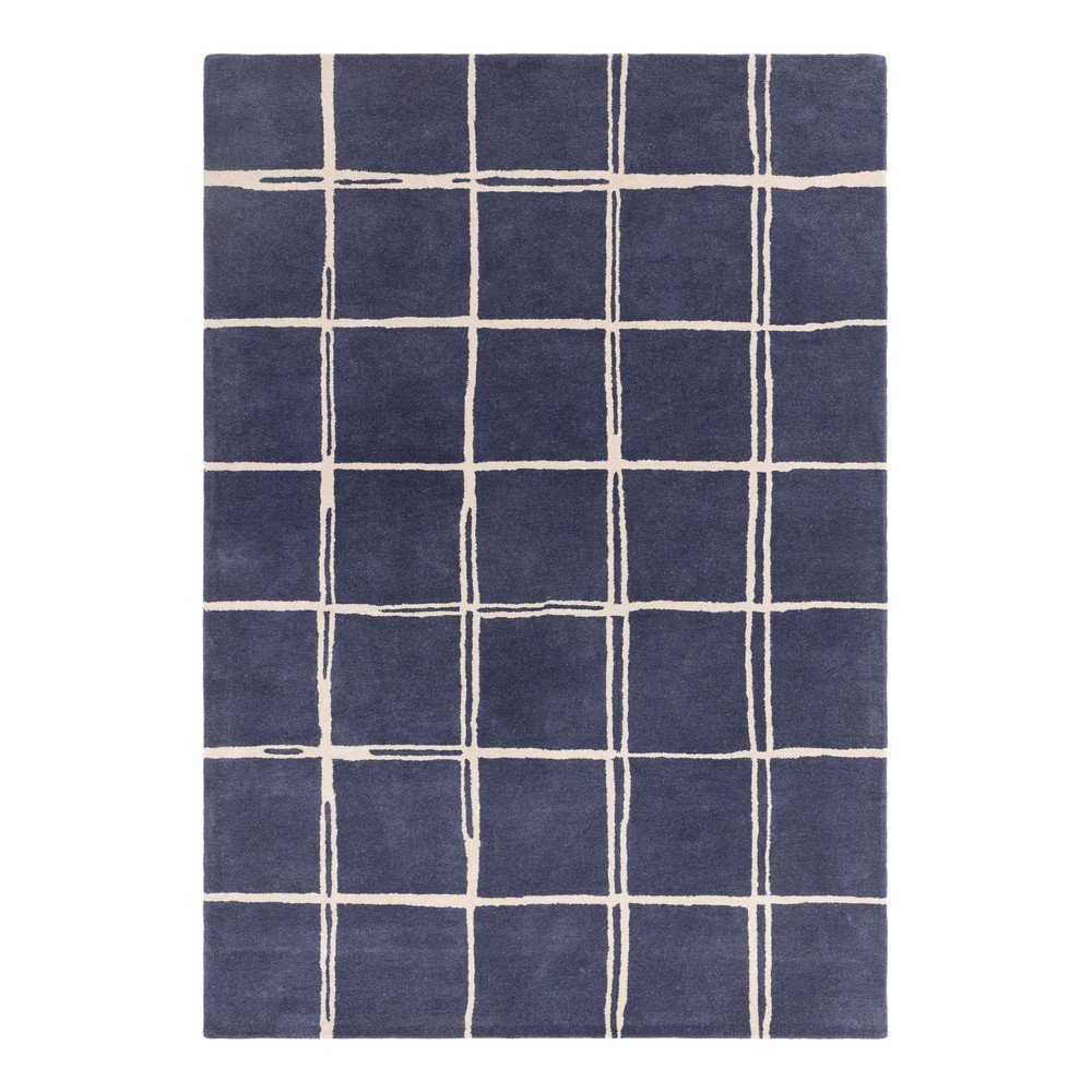 Kék kézi szövésű gyapjú szőnyeg 200x290 cm – Asiatic Carpets