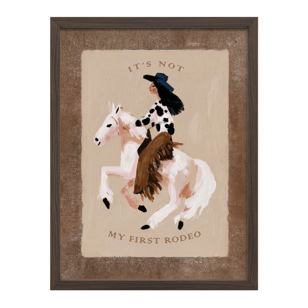 Nyomtatott keretezett kép 30x40 cm Rodeo – Styler