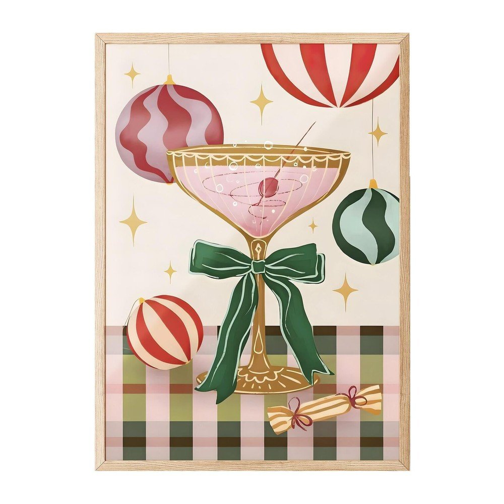 Nyomtatott keretezett kép 30x40 cm – Wallity