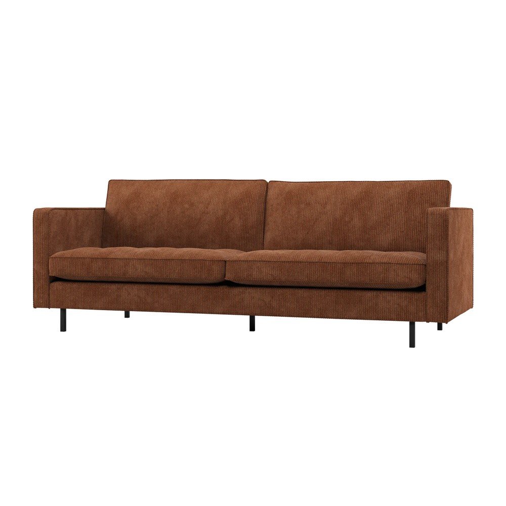 Terrakotta színű kanapé 230 cm Rodeo – WOOOD